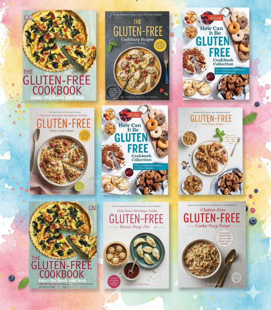 Gluten Free New Recipes Cookbook Bundle 2025 ( Ebooks )